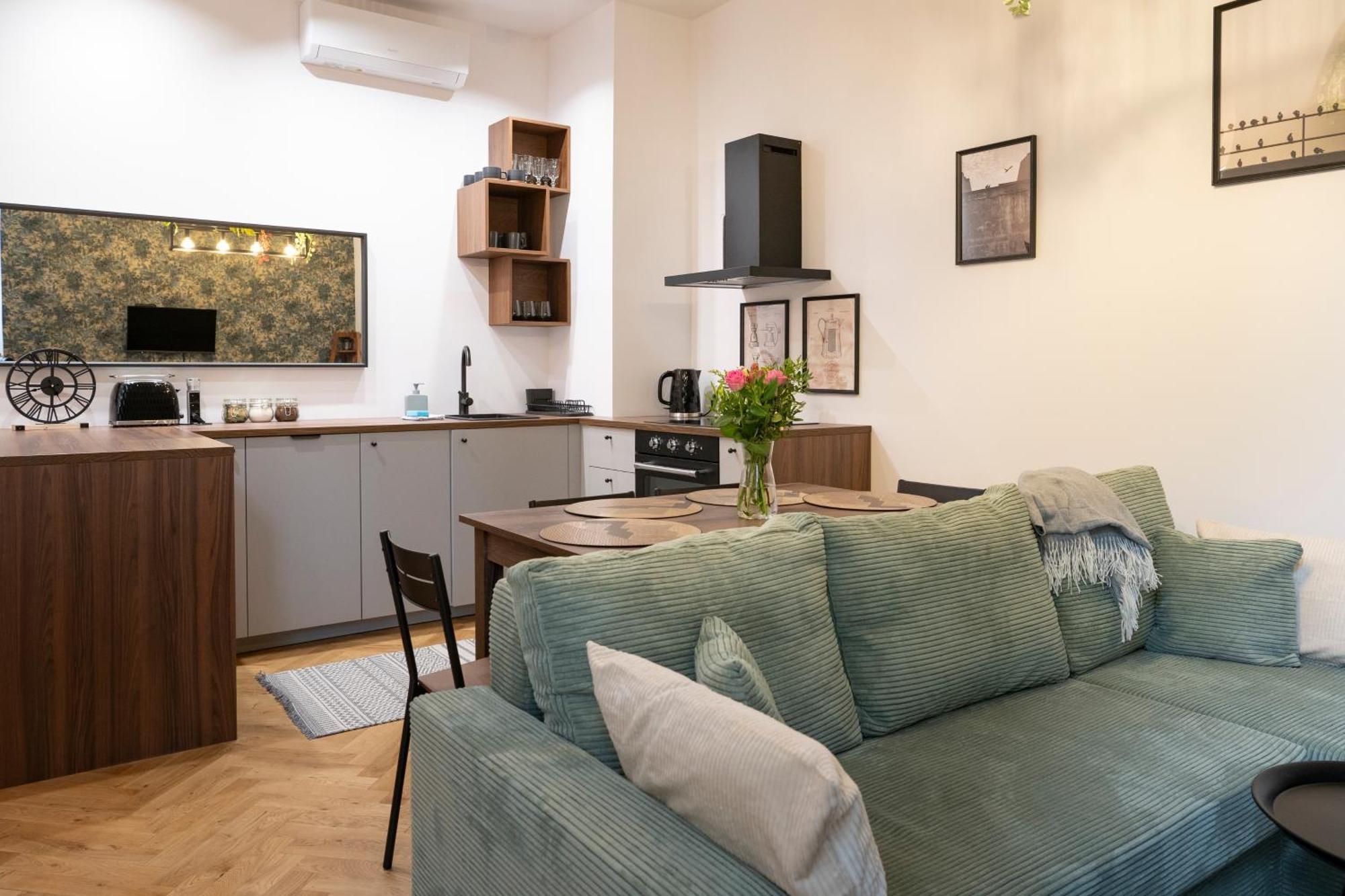 Tyzenhauz Apartments Siemiradzkiego Street Краків Екстер'єр фото
